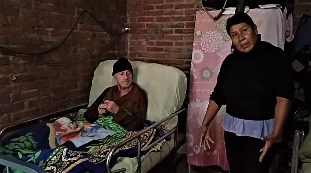 Susana Herrera clama por ayuda para su pareja postrada