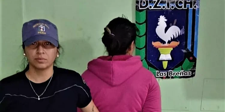 Mujer detenida por promover desorden