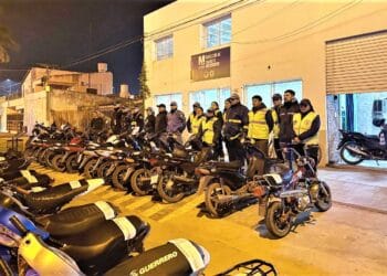 TRÁNSITO: Se secuestraron 40 motos en operativo conjunto