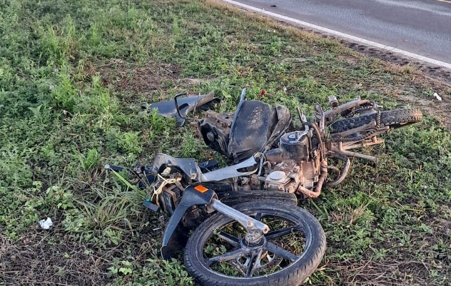 Fallece motociclista en siniestro vial