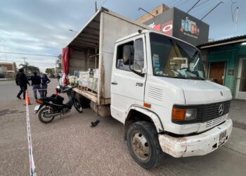 Nuevo siniestro vial, otra vez moto, otra vez… menor de edad