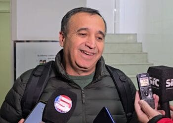 Ministro de Salud en Las Breñas