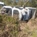 Vuelca camioneta en Ruta 89