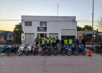 27 motos secuestradas en nuevo operativo vial
