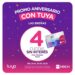 Tarjeta Tuya, promoción Aniversario hasta 4 cuotas sin interés