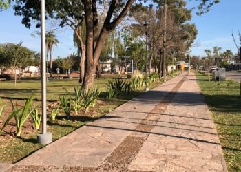 Servicios Públicos: Trabajos en arterias, plaza e ingreso a la ciudad