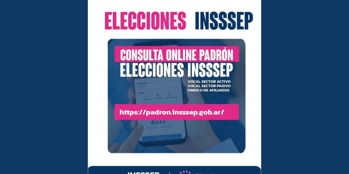Afiliados a INSSSeP pueden verificar padrón
