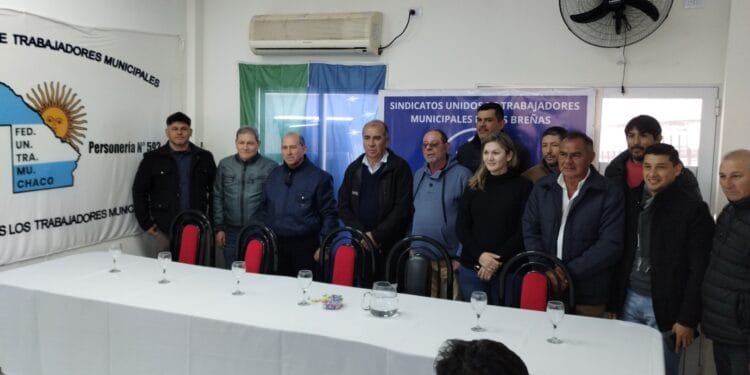 Las Breñas fue sede del Plenario de gremios municipales chaqueños