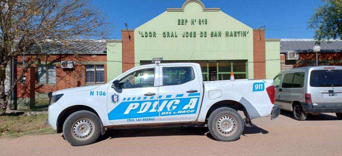 Cumplía “tareas comunitarias” en escuela y terminó robando