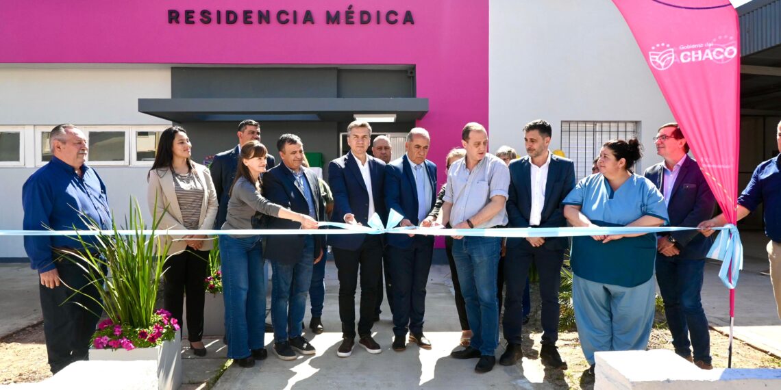 Se inauguraron refacciones de la “Casa de Residentes Médicos”