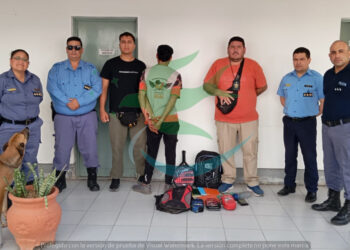 Policía local recupera elementos robados en casa de Ministra Galarza