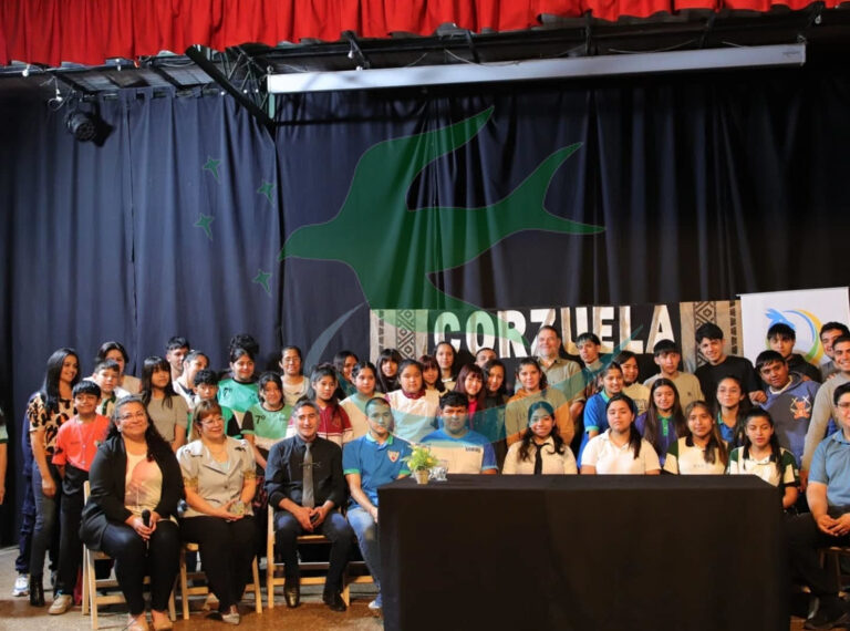 Estudiantes de Corzuela festejarán su día