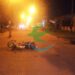 Menor de 14 años en moto colisiona y resulta con lesiones óseas graves