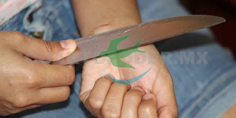 Joven de 26 años intentó suicidarse autolesionándose