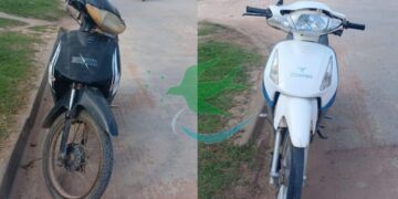 Colisionan motos, un lesionado