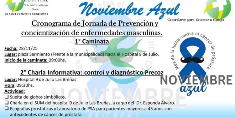 Actividades por el “Mes de Noviembre Azul”