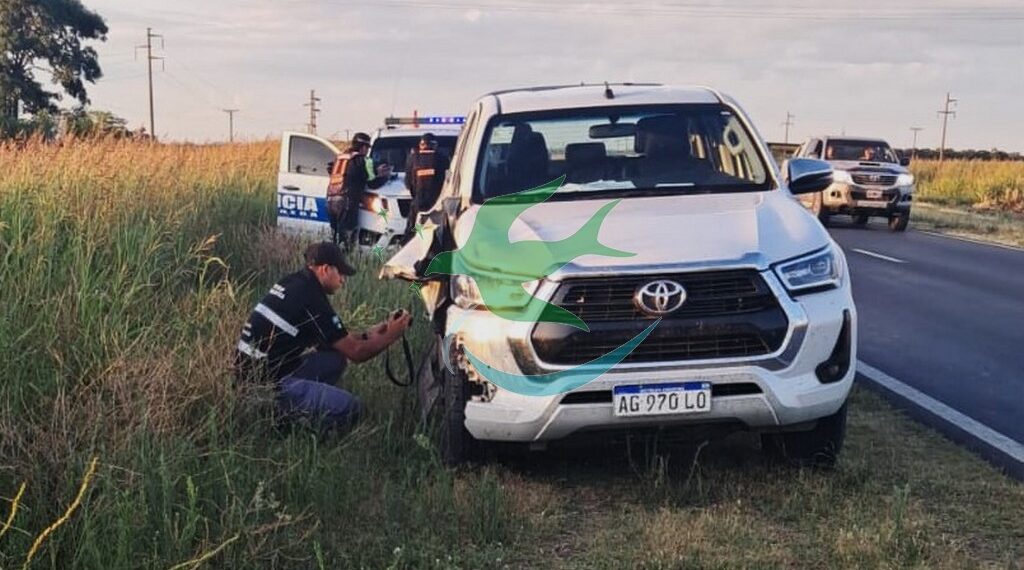 Motociclista breñense grave luego de colisión en Ruta 89