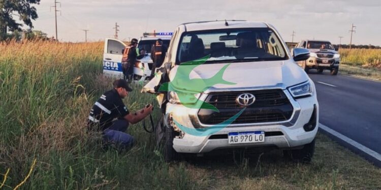 Motociclista breñense grave luego de colisión en Ruta 89