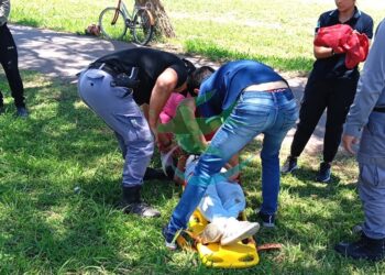 Policías breñenses hacen deponer “actitud suicida” a mujer corzuelence