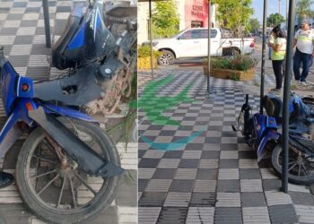 Menor en moto con lesiones leves en siniestro