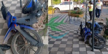 Menor en moto con lesiones leves en siniestro