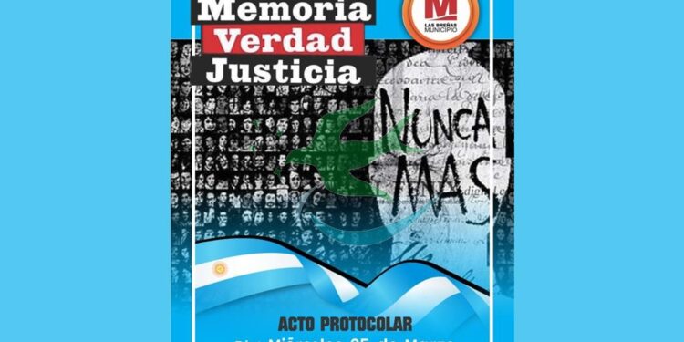 Miércoles 25: Acto por el “Día Nacional de la Memoria por la Verdad y la Justicia”
