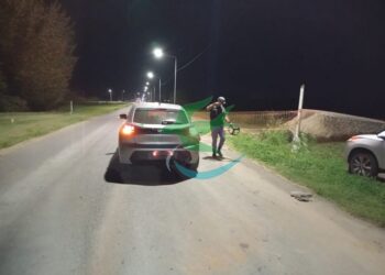 Motociclista lesionado en siniestro vial, iba alcoholizado