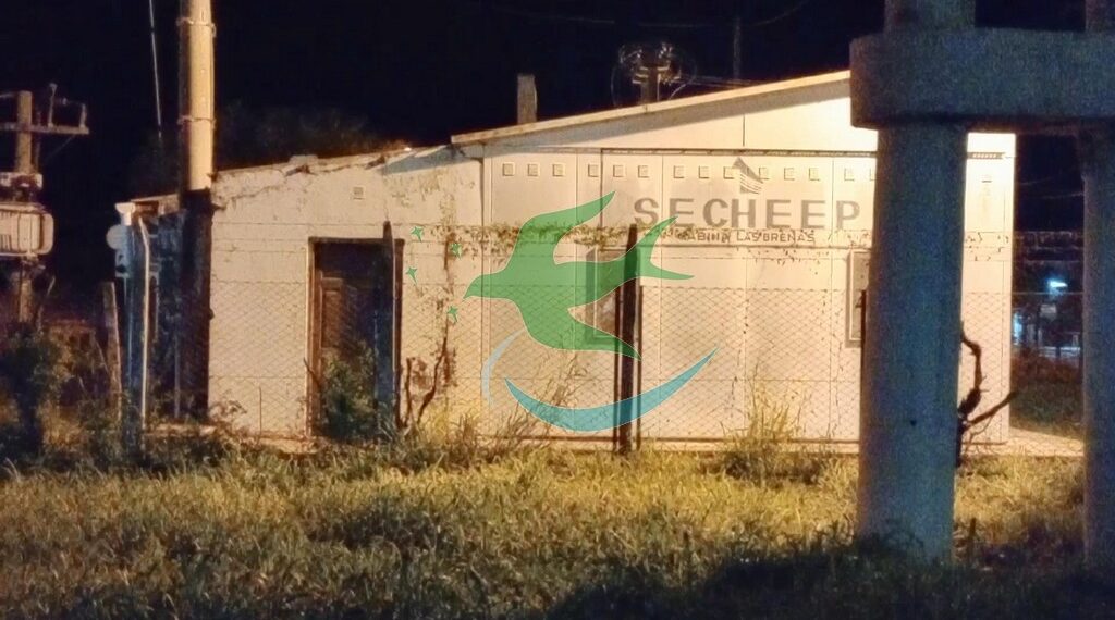 Por vandalismo y robo, Las Breñas sin luz por 6 horas