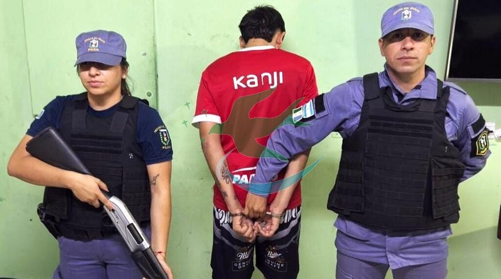 Un joven herido con una “tumbera” y un detenido