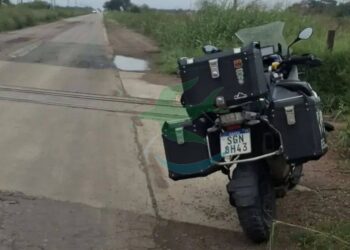 Muere un motociclista brasilero tras accidentarse en el sudoeste chaqueño debido al deplorable estado de la Ruta 89