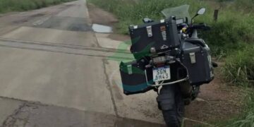 Muere un motociclista brasilero tras accidentarse en el sudoeste chaqueño debido al deplorable estado de la Ruta 89