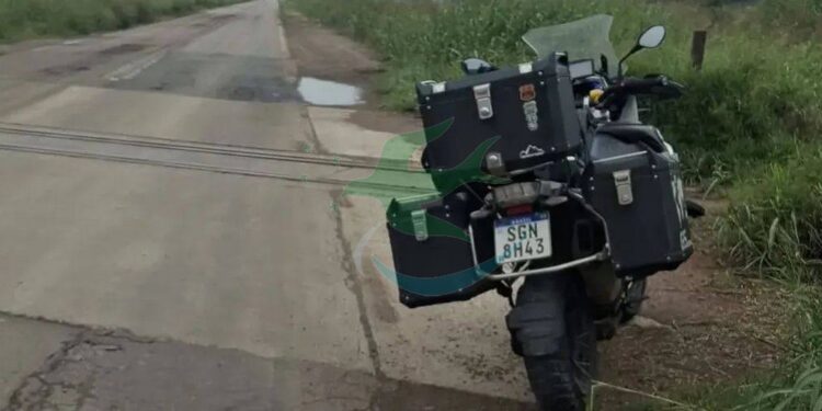 Muere un motociclista brasilero tras accidentarse en el sudoeste chaqueño debido al deplorable estado de la Ruta 89