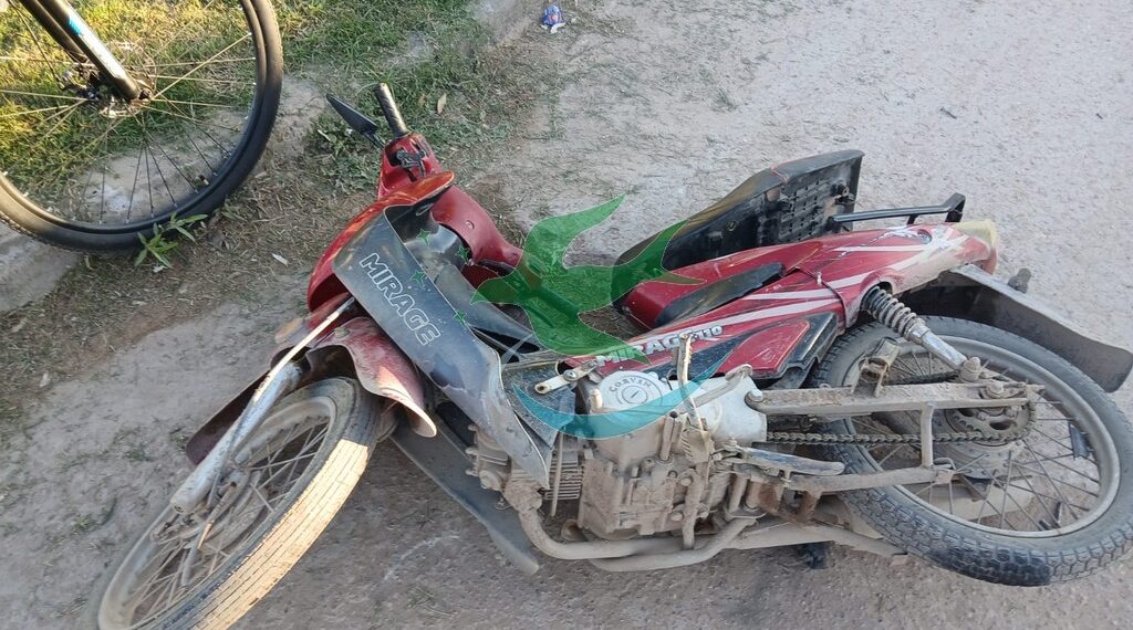 Siniestro vial con una joven trasladada al hospital