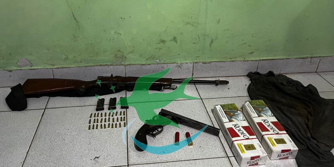 Policía esclarece robo en zona rural y recupera armas sustraídas