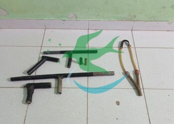 Desbaratan un intento de gresca entre menores y secuestran armas de fabricación casera