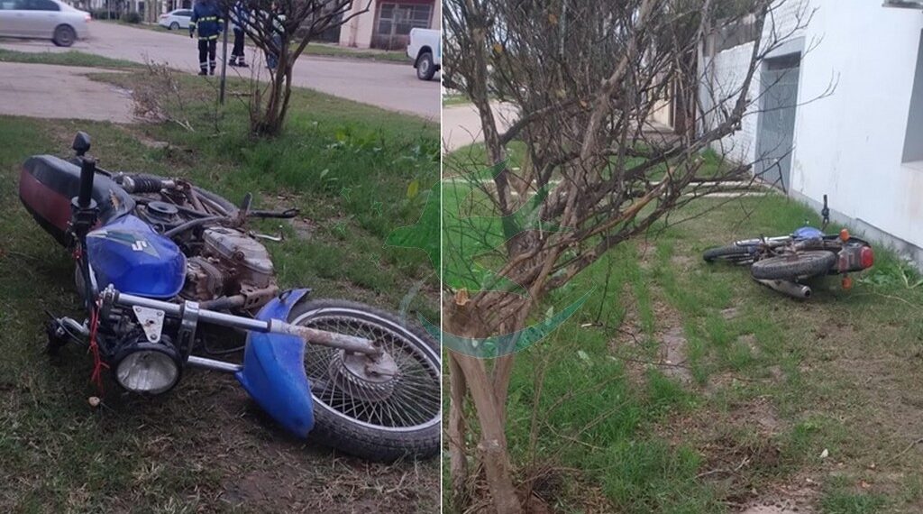 Siniestro vial en Las Breñas deja dos personas lesionadas