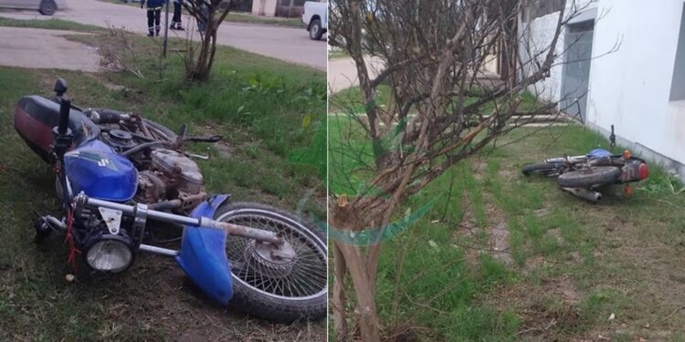 Siniestro vial en Las Breñas deja dos personas lesionadas