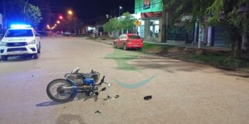 Una mujer de 61 años sufrió una grave lesión en el pie tras ser embestida por una moto