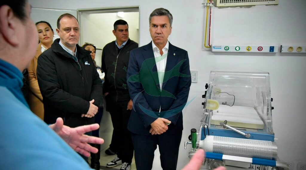 Zdero visitó el Hospital de Las Breñas