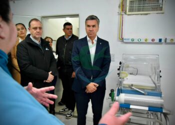 Zdero visitó el Hospital de Las Breñas