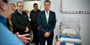 Zdero visitó el Hospital de Las Breñas