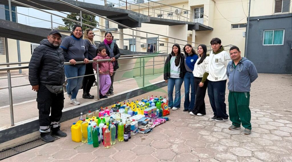 PROMO2026 donó elementos de limpieza a Hospital