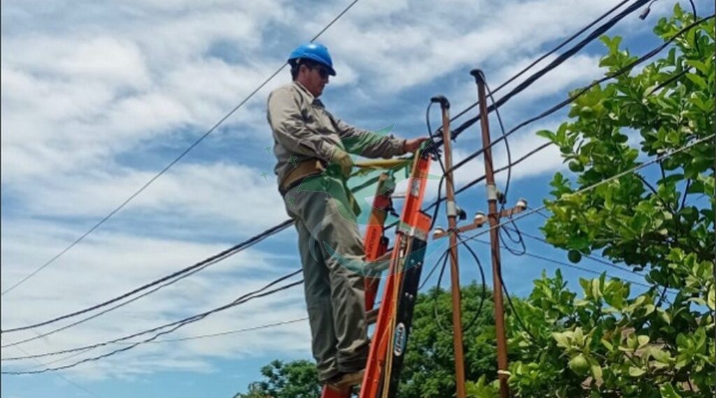 Fuerte viento provocó un apagón general en Las Breñas