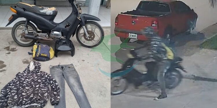 Detienen a un hombre de 39 años y recuperan una motocicleta robada