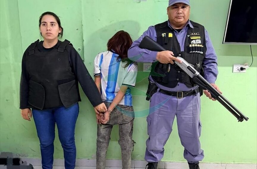 Mujer ataca a vecino y lo lesiona con un cuchillo
