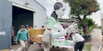 La Carroza “IA” rumbo a Resistencia para exhibirla en la “Feria del Libro”