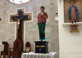 San Carlo Acutis, una imagen peregrina está en Las Breñas